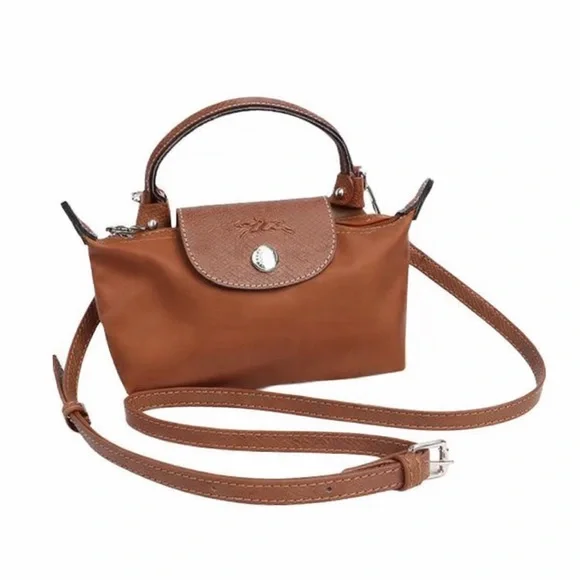 Longchamp Le Pliage Mini Pouch Crossbody Long Strap Conversion Kit - Picture 3 of 8